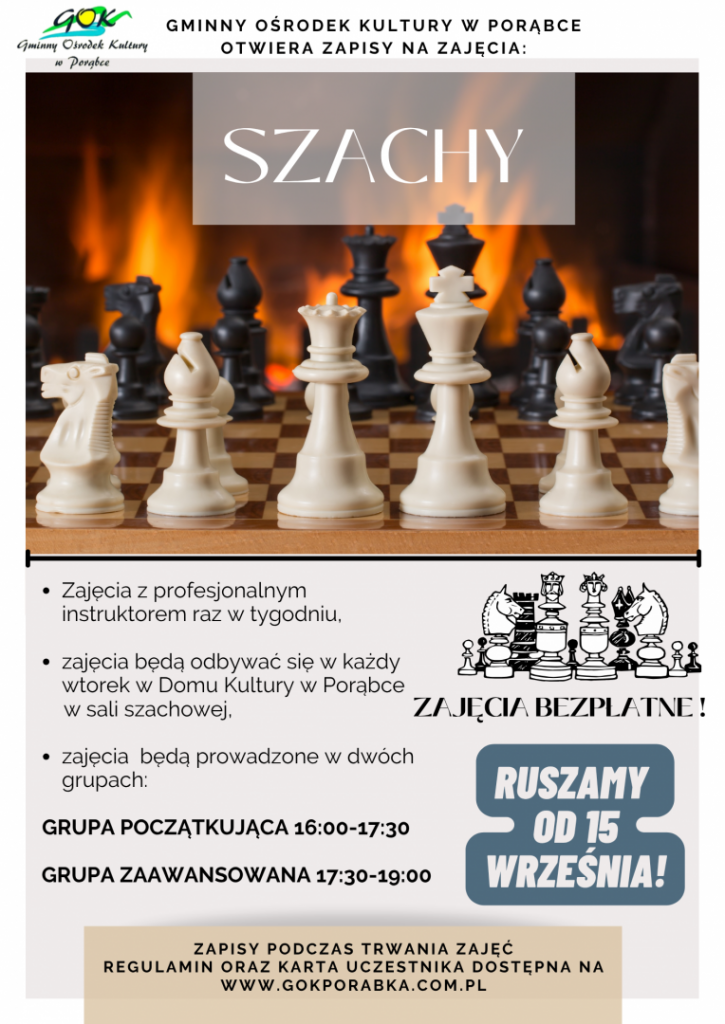 Szachy Plakat