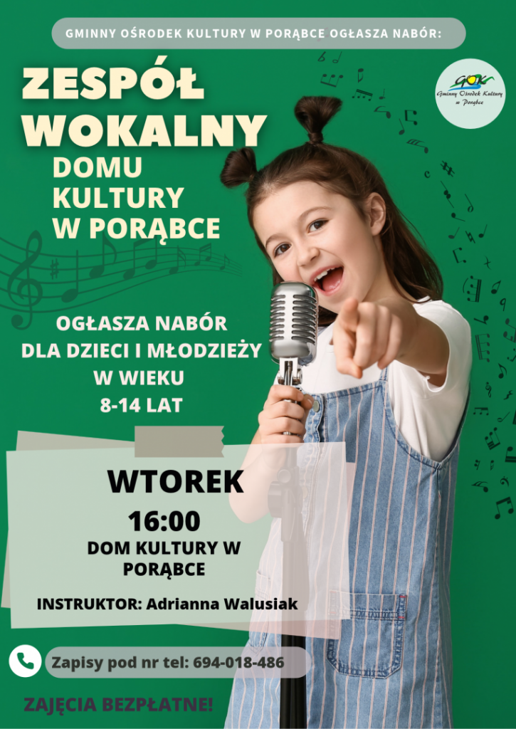 Plakat Grupa Wokalna