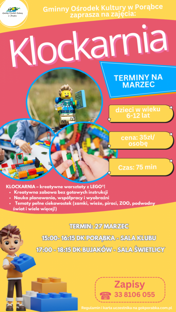 Klockarnia na marzec
